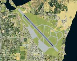 Hamilton military airbase (-   )