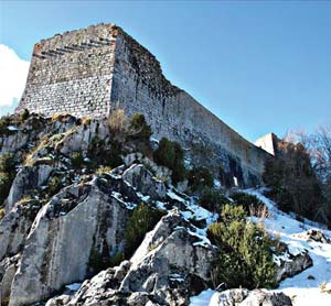 Montsegur. The descent.