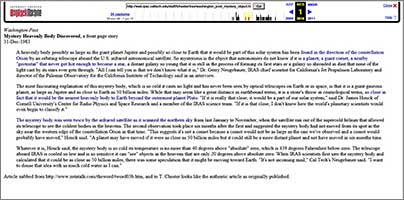 ������ � Washington Post, ������� 1983 ����